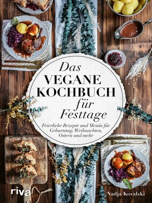 cover image of Das vegane Kochbuch für Festtage
